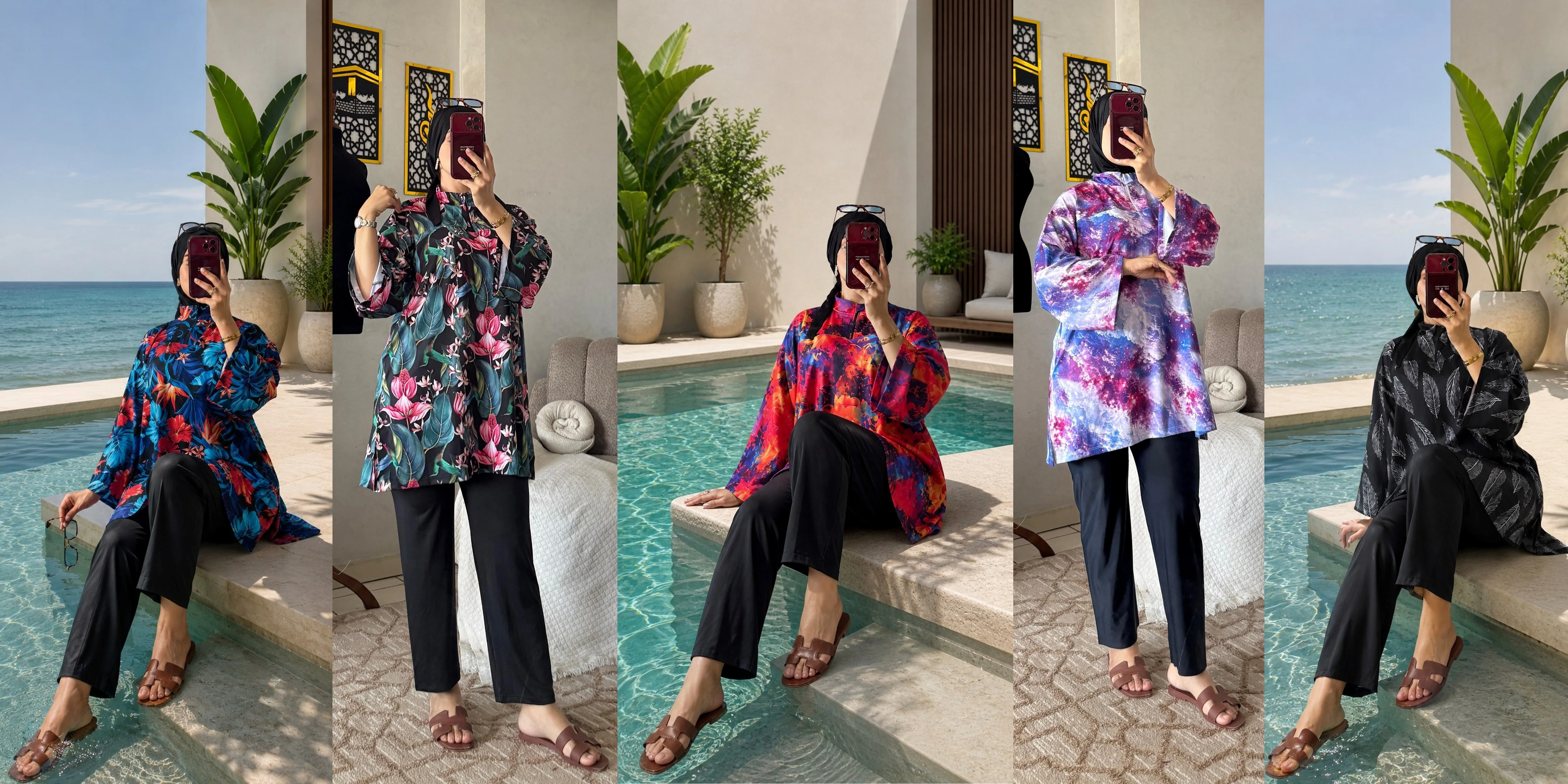 Burkini Élégant – Confort & Liberté