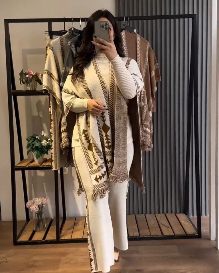 Ensemble hiver chic (3 pièces)