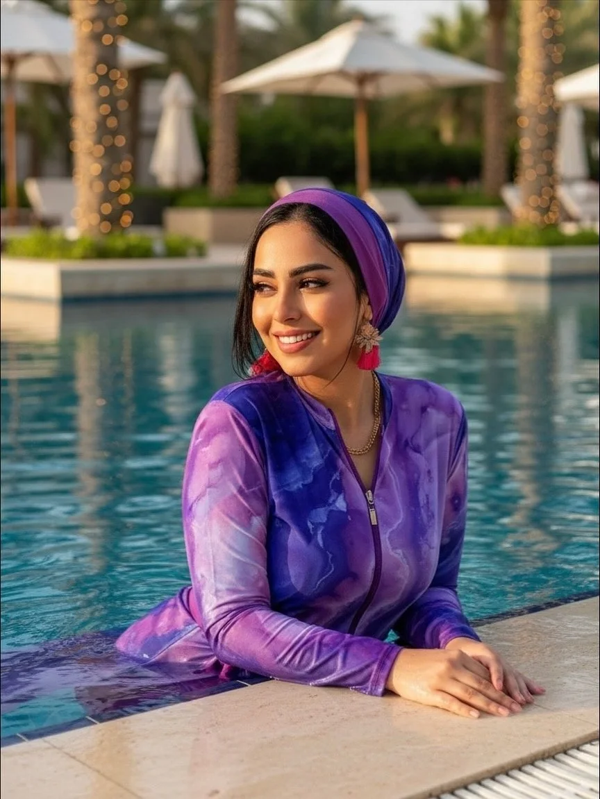 Burkini flawer (350 dh)