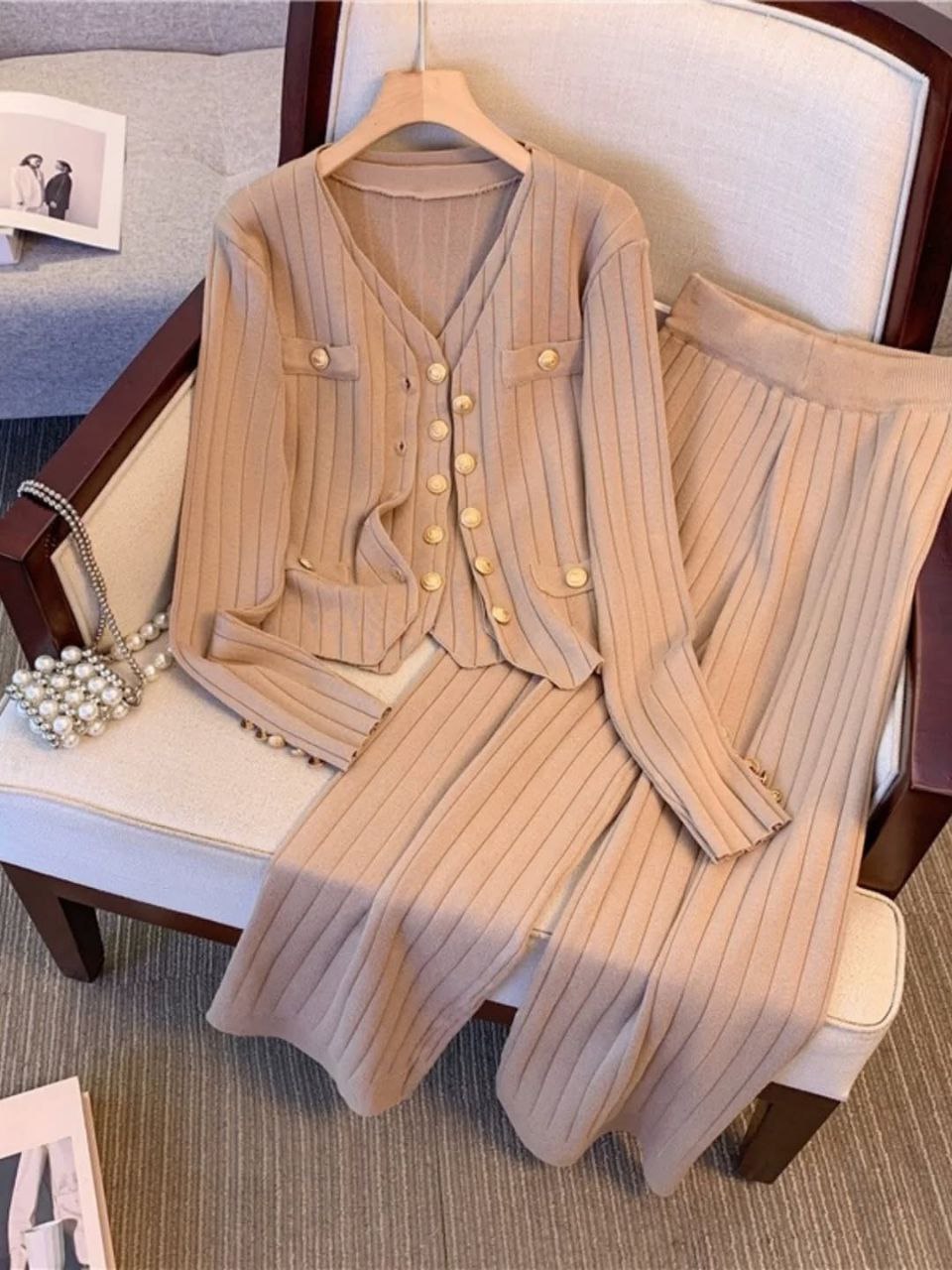 Ensemble hiver chic (3 pièces)