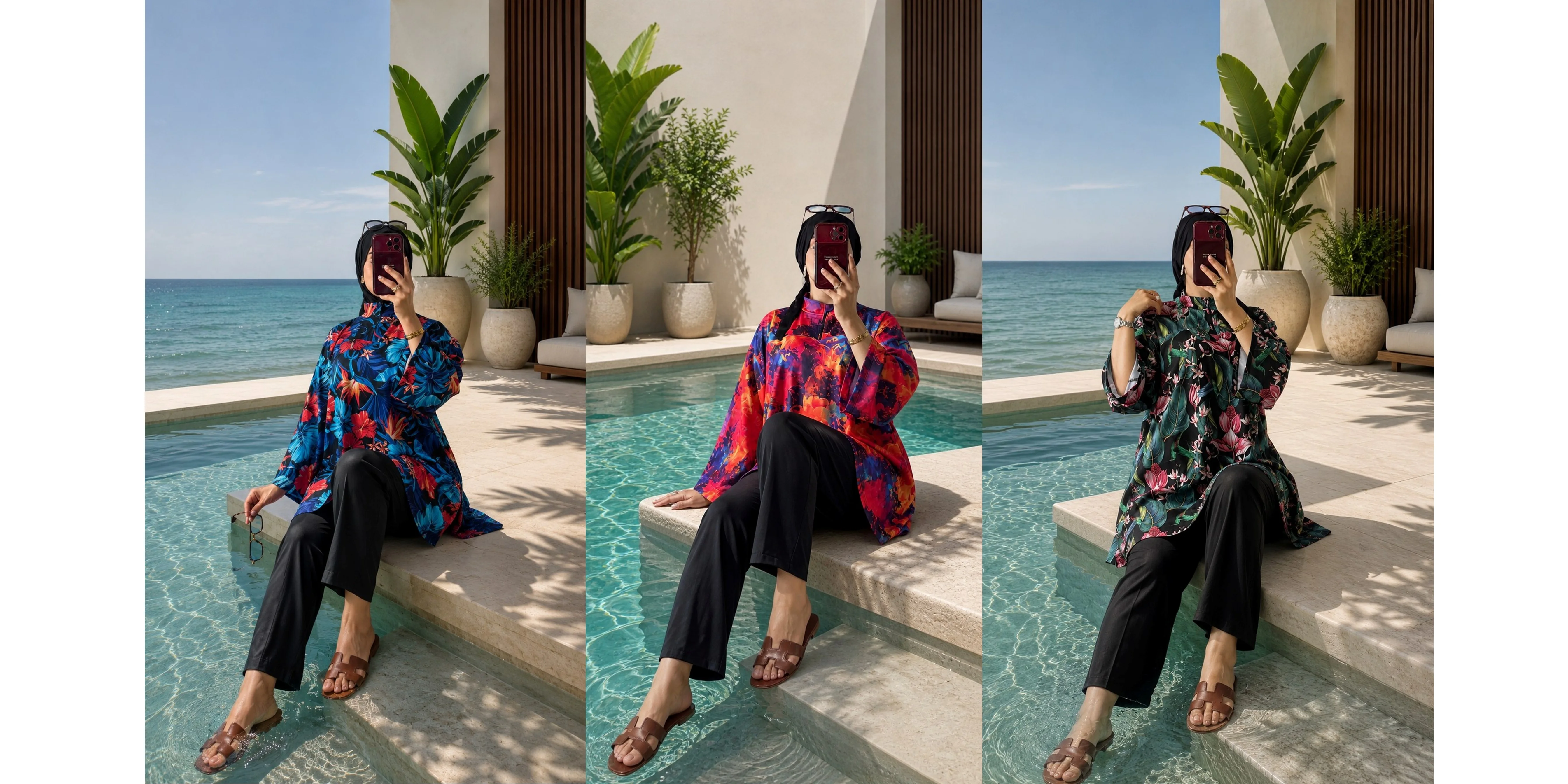 Burkini Élégant – Confort & Liberté