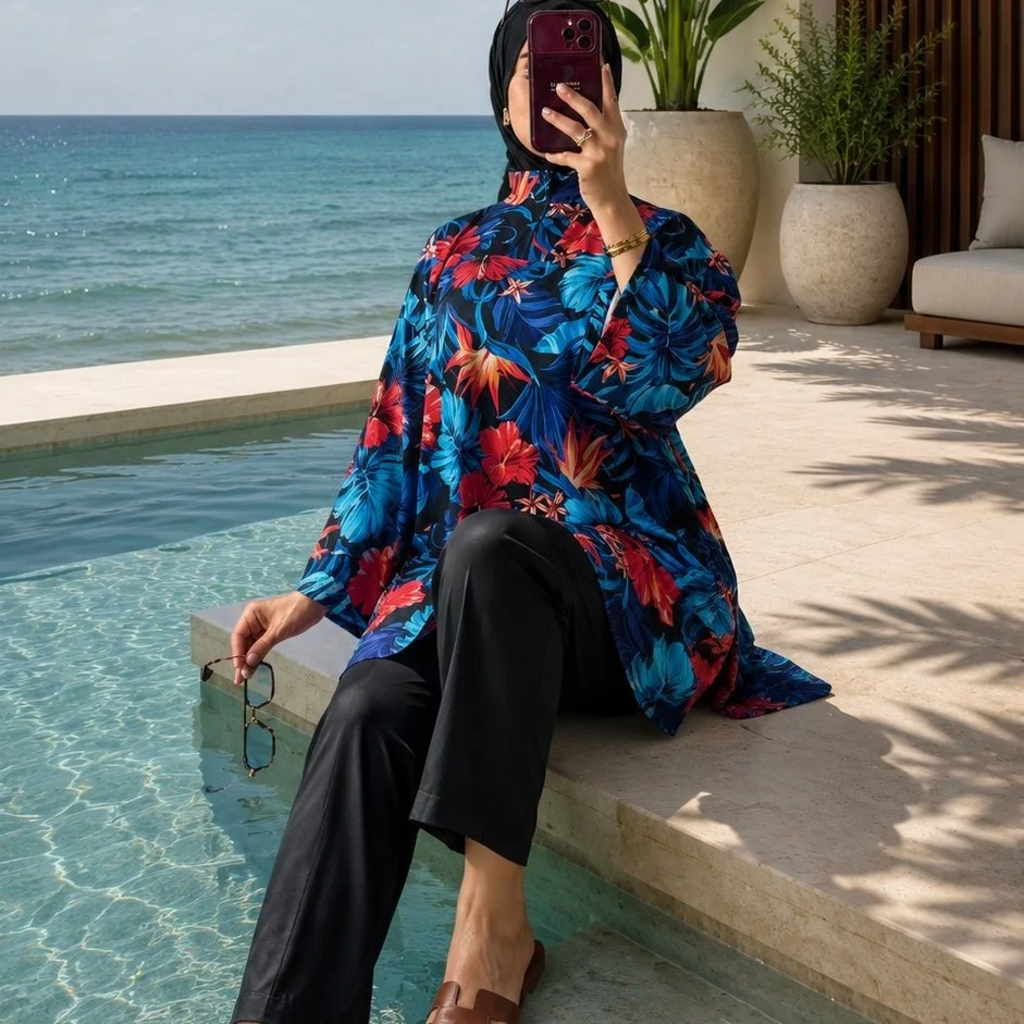 Burkini Élégant – Confort & Liberté