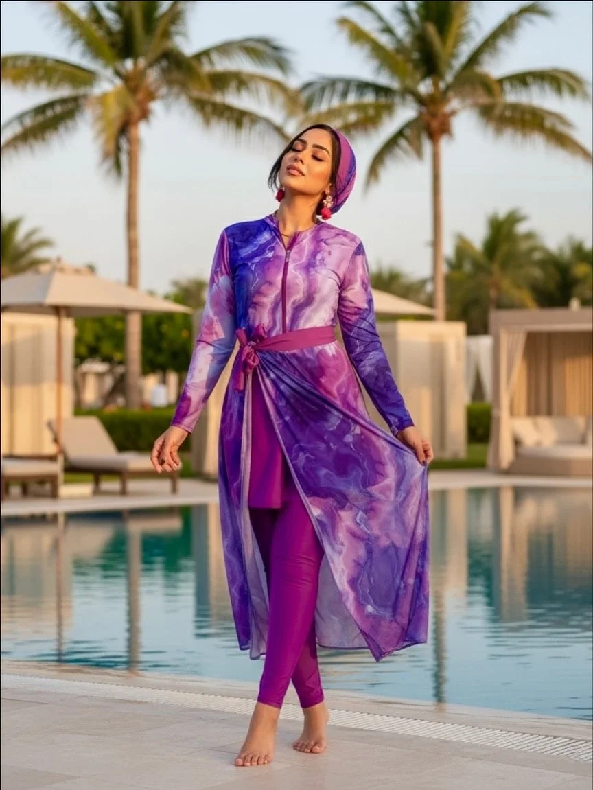 Burkini flawer (350 dh)