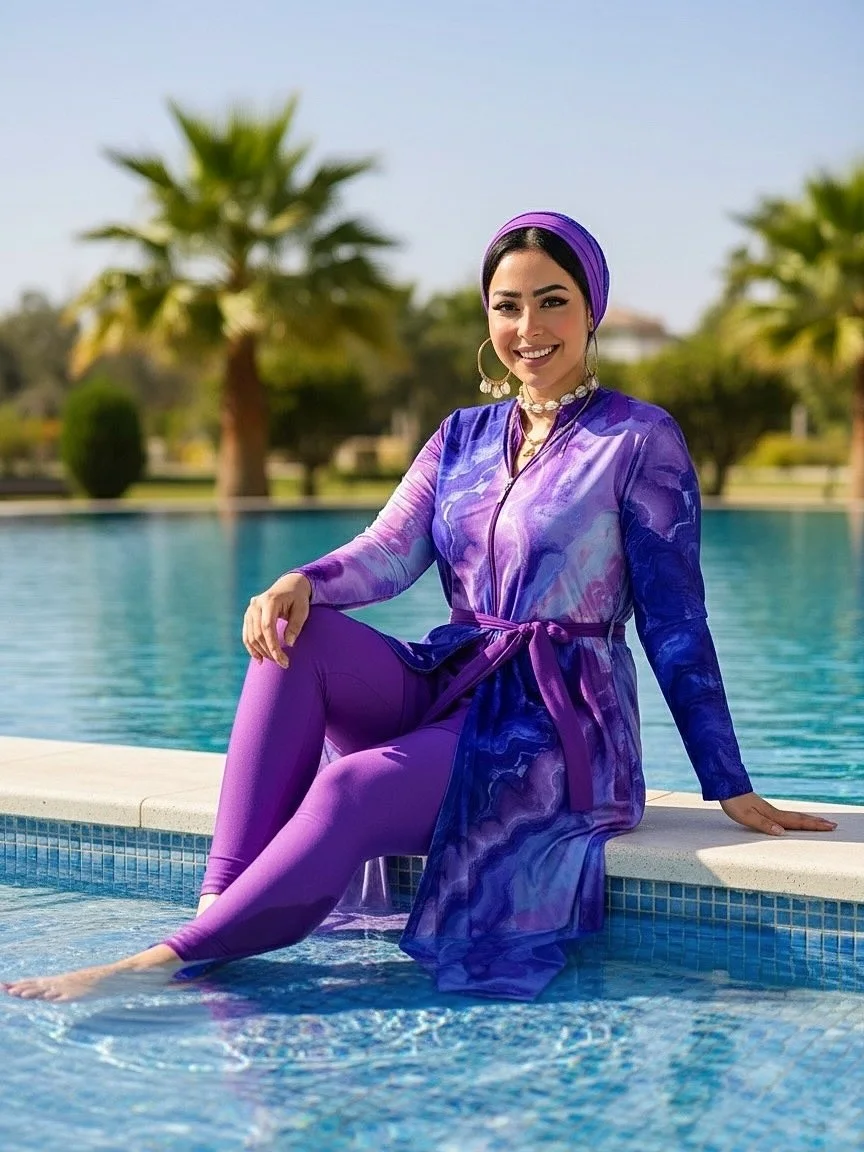 Burkini flawer (350 dh)