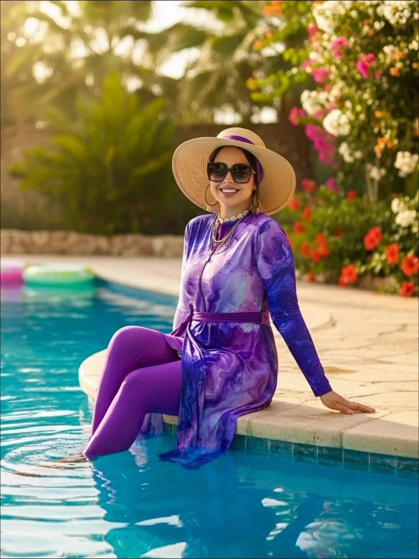 Burkini flawer (350 dh)