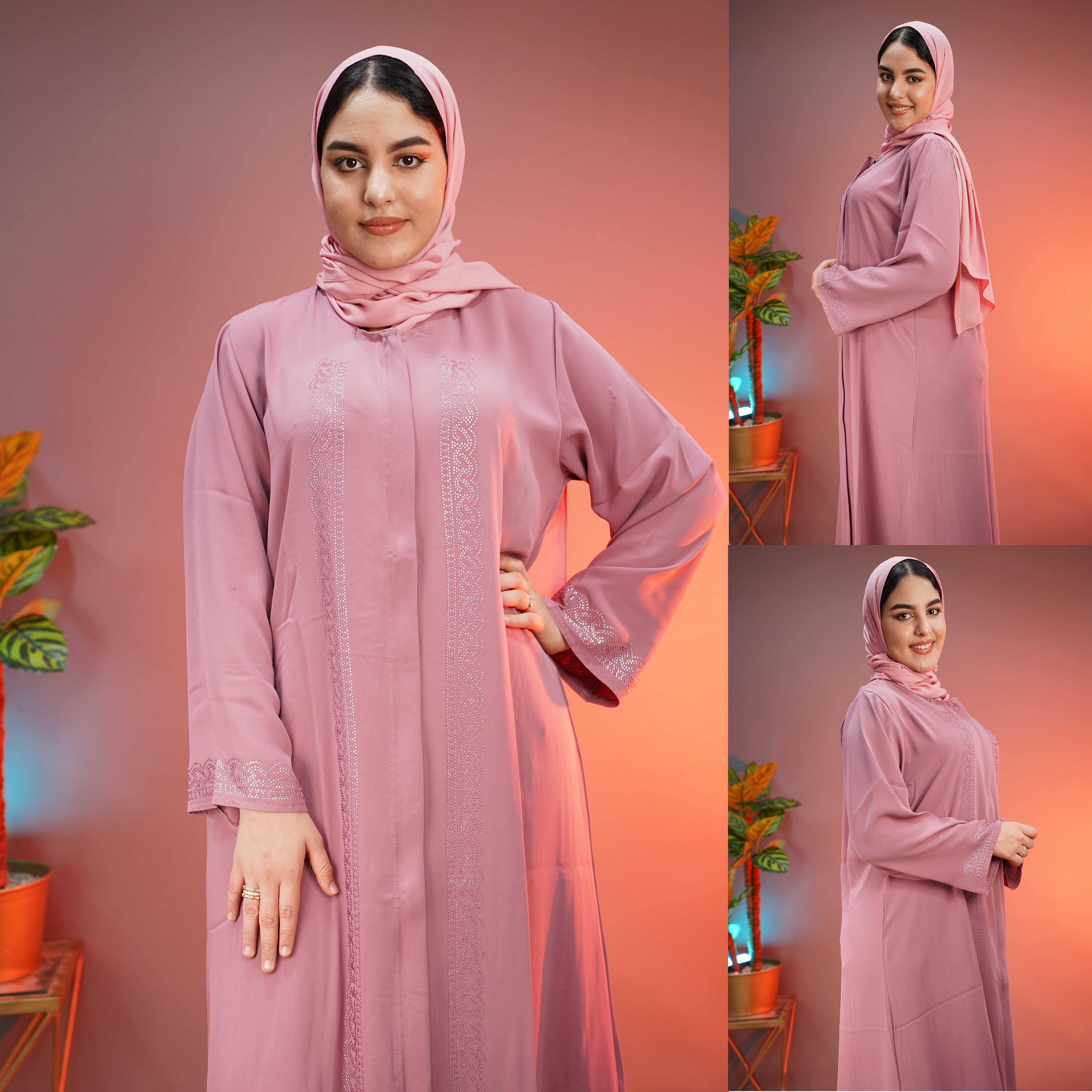 عباية علياء بالفولار إماراتية