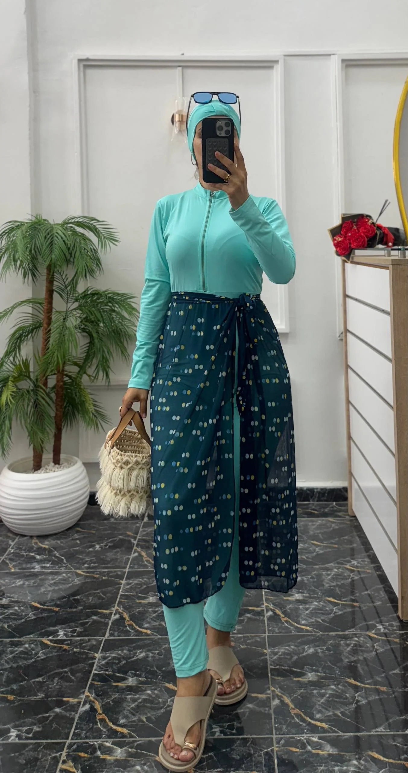 Burkini Élégant – Confort & Liberté