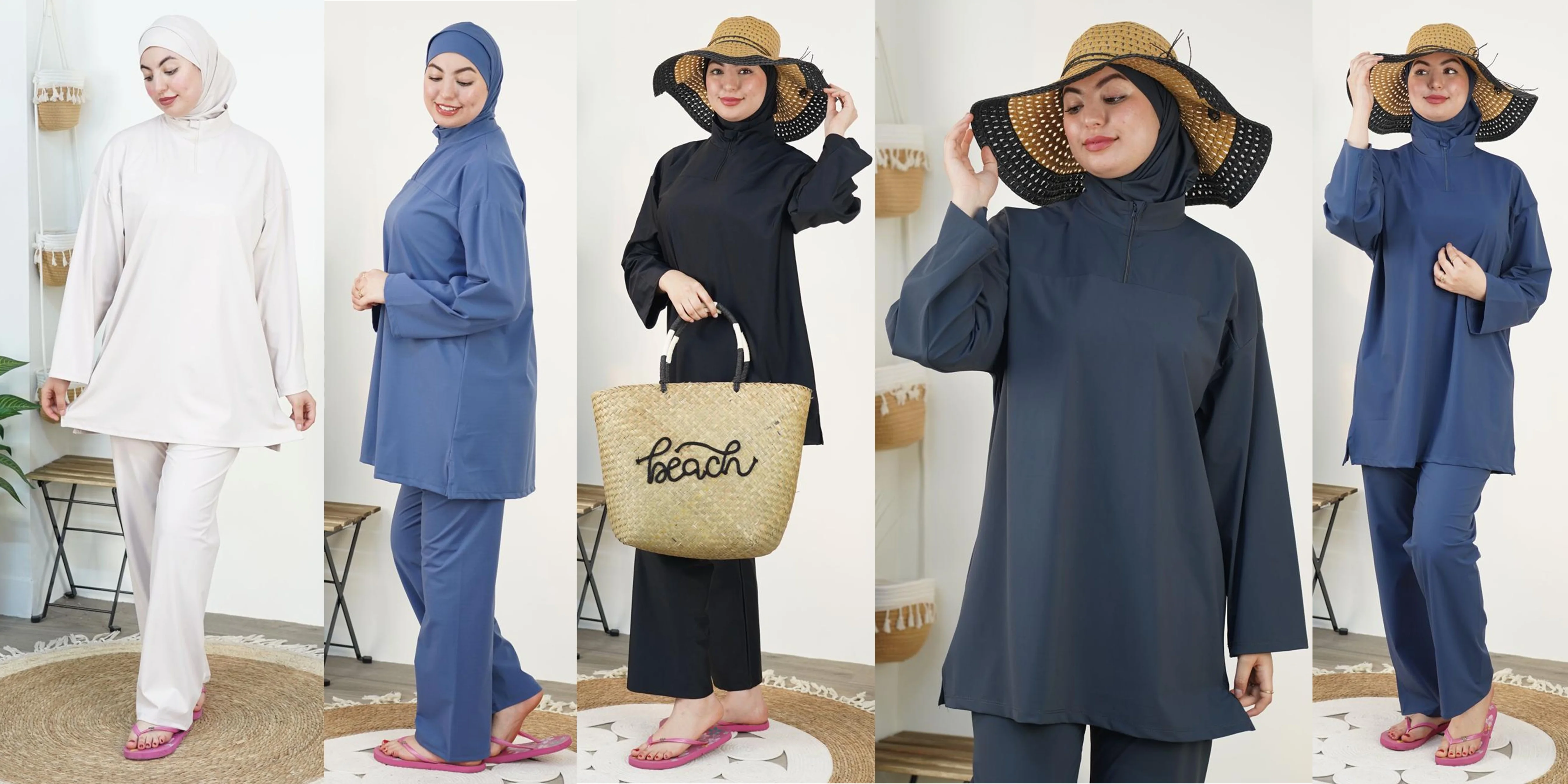 Burkini Élégant – Confort & Liberté