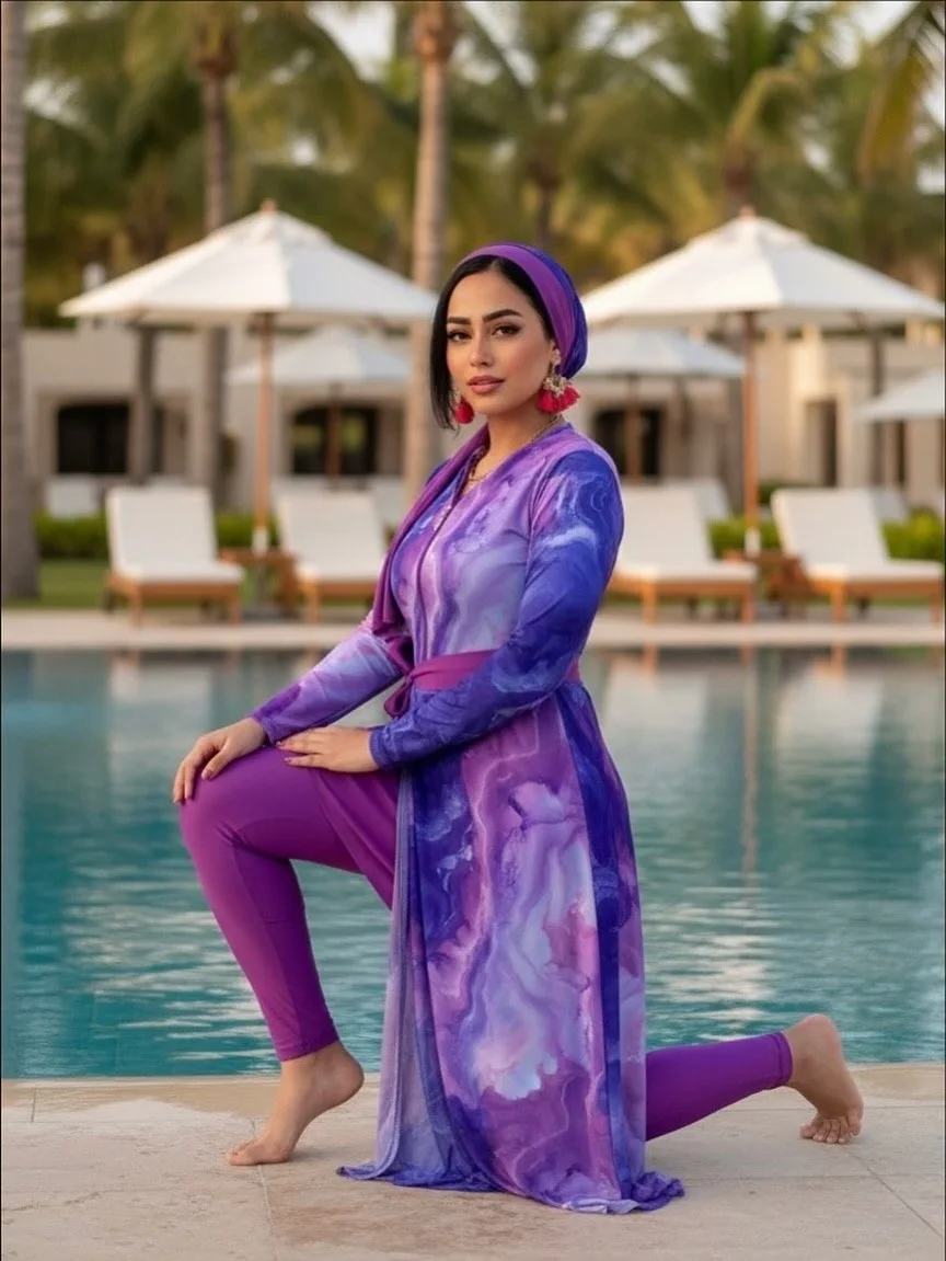 Burkini flawer (350 dh)