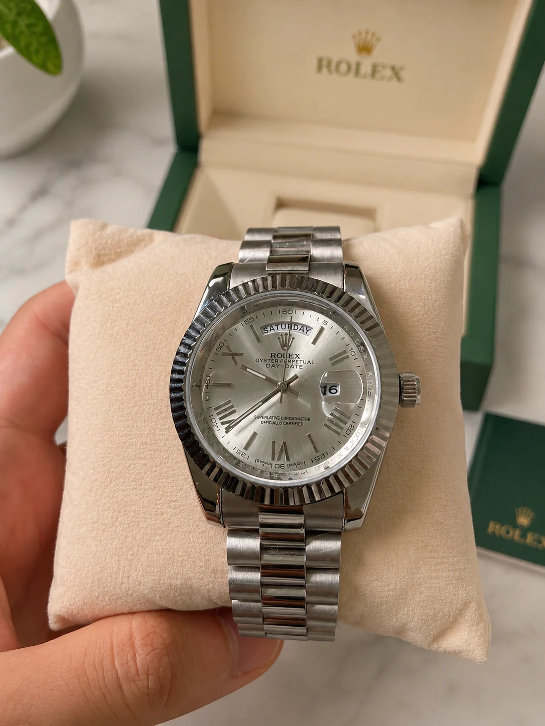 Rolex Argenté Prestige