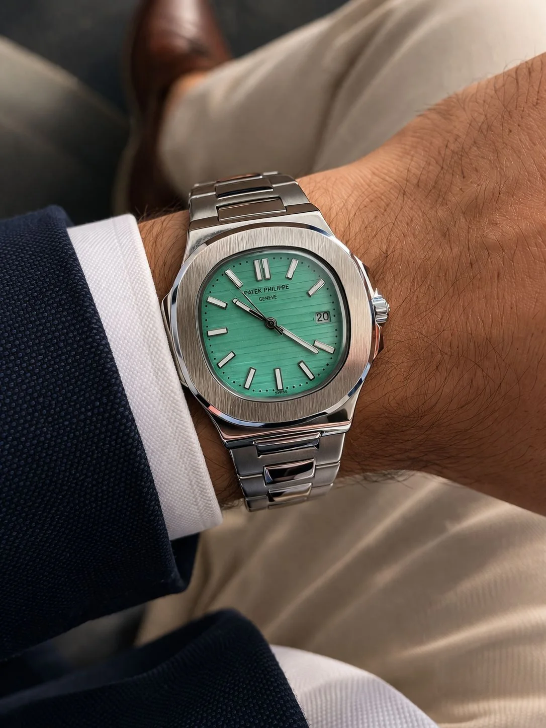 Patek Philippe Nautilus Mint Prestige