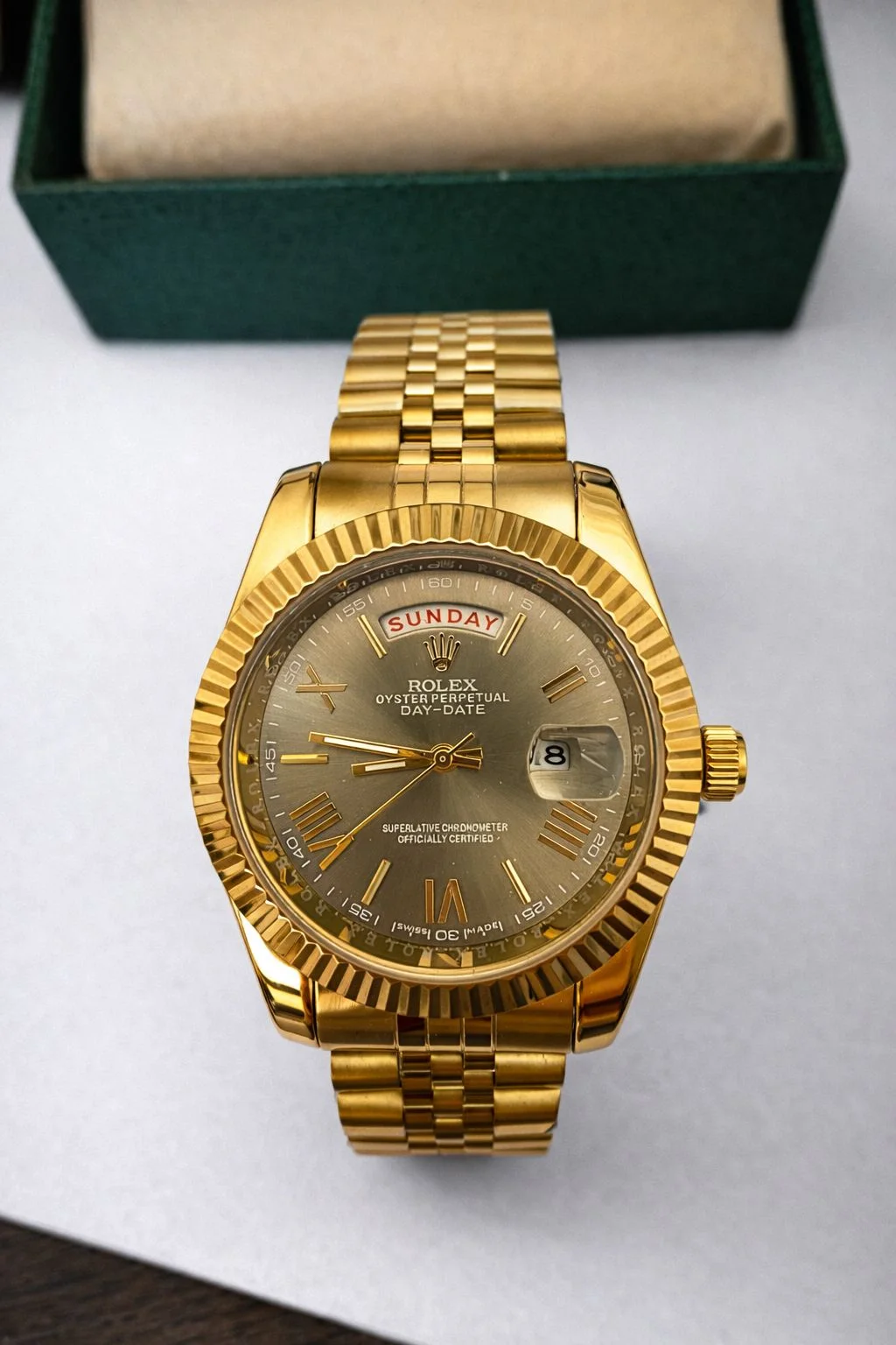 Rolex Prestige Day-Date Gold