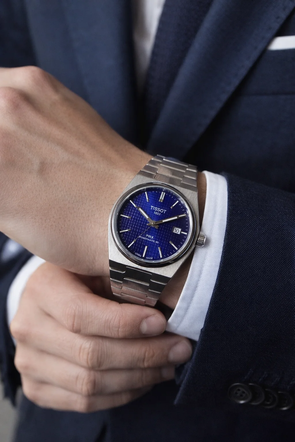Tissot PRX Powermatic Bleu