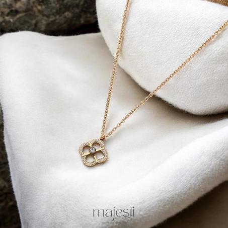 Clover Charm Necklace