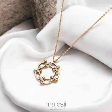 Celestial Circle Necklace