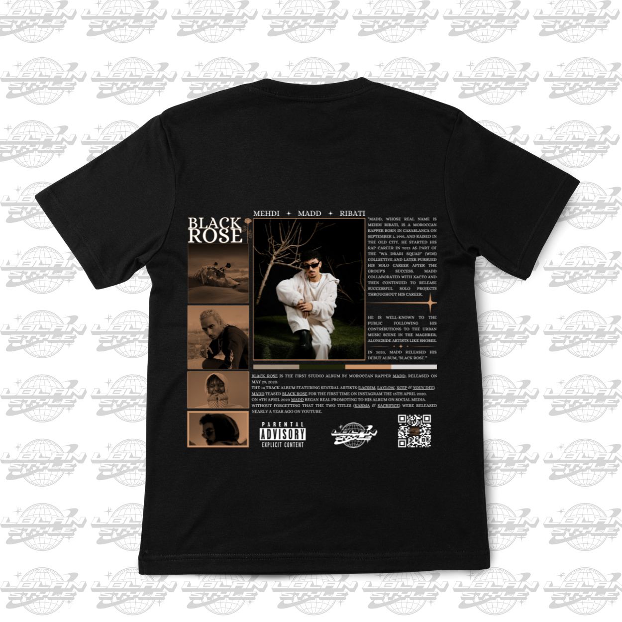Madd BlackRose tshirt