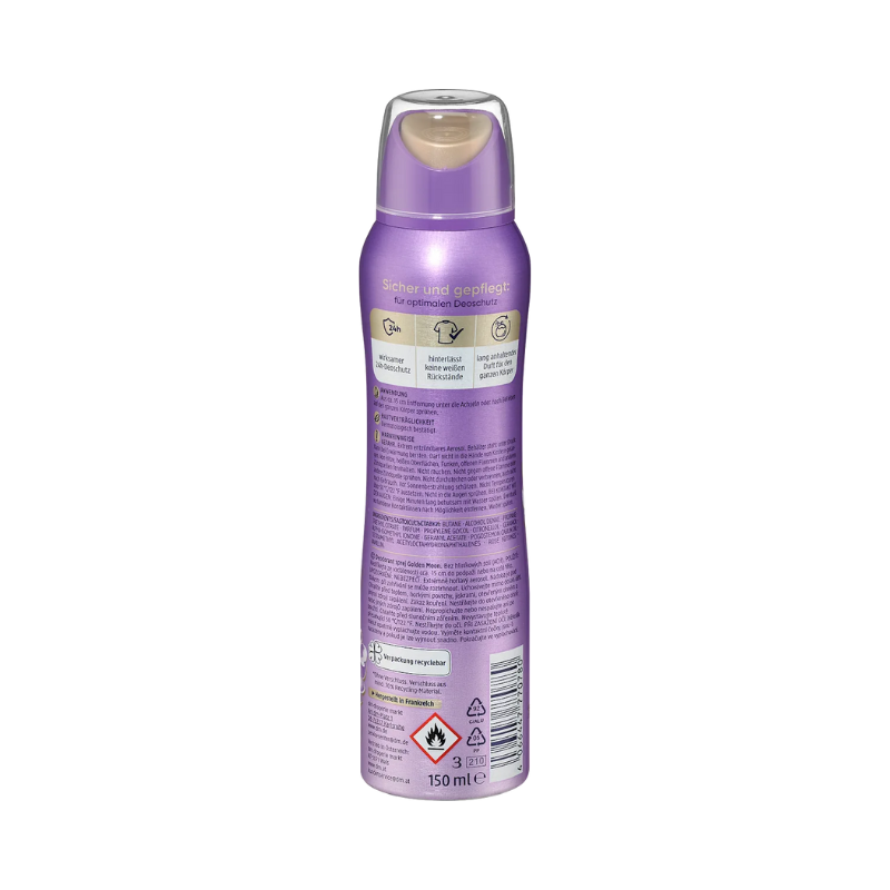 Déospray Parfum Deodorant Golden Moon – 150 ml