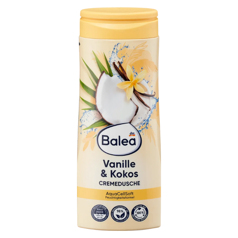 Balea - Gel douche au vanille & coco-300 ml