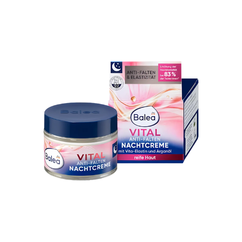Balea Crème de Nuit Anti-Rides Vital – 50 ml