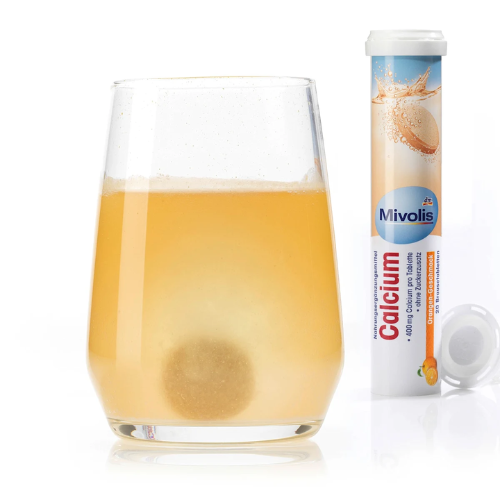 Comprimés effervescents de calcium 20 pièces, 82 g