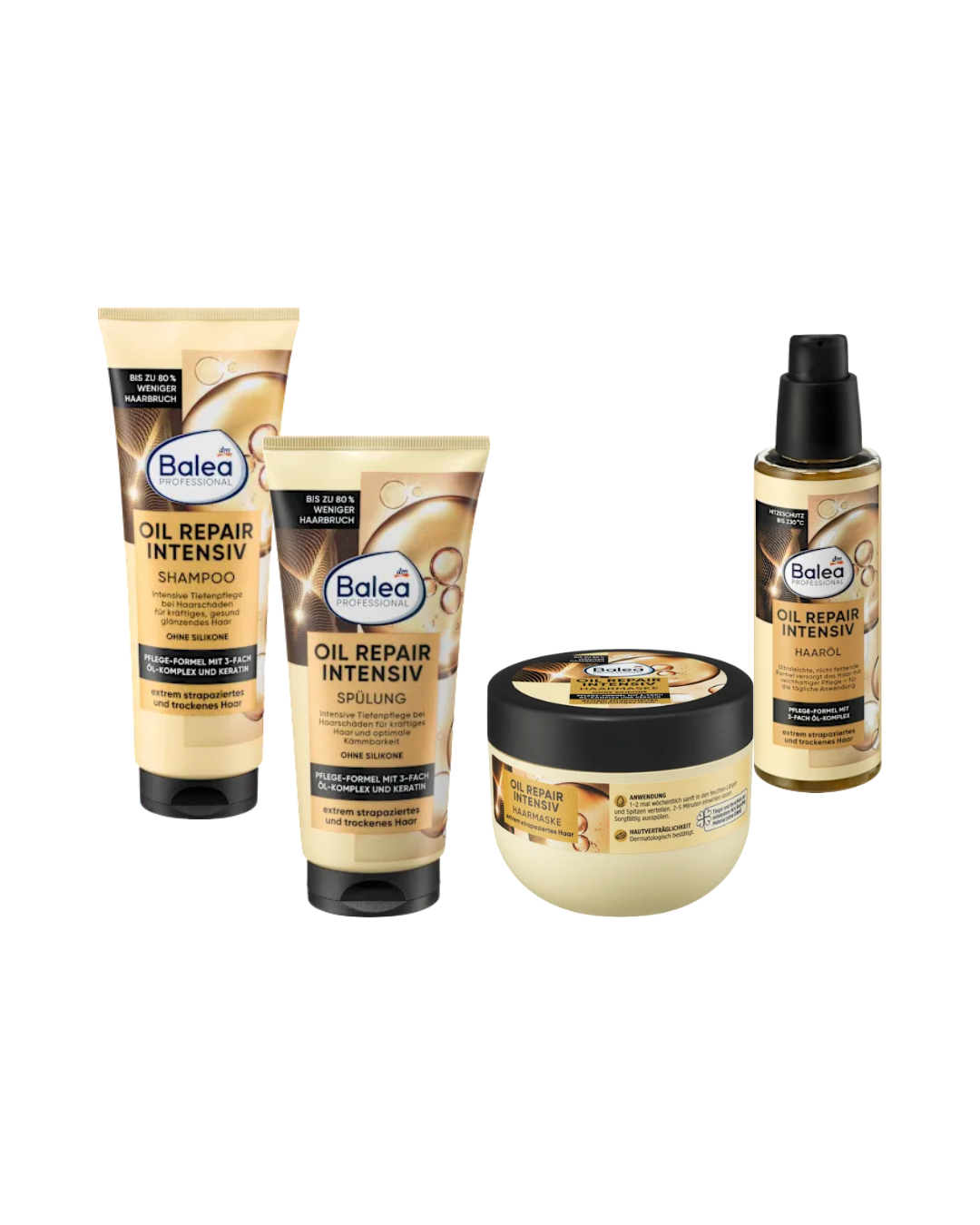 Balea – Masque capillaire soin intensif réparateur à l'huile