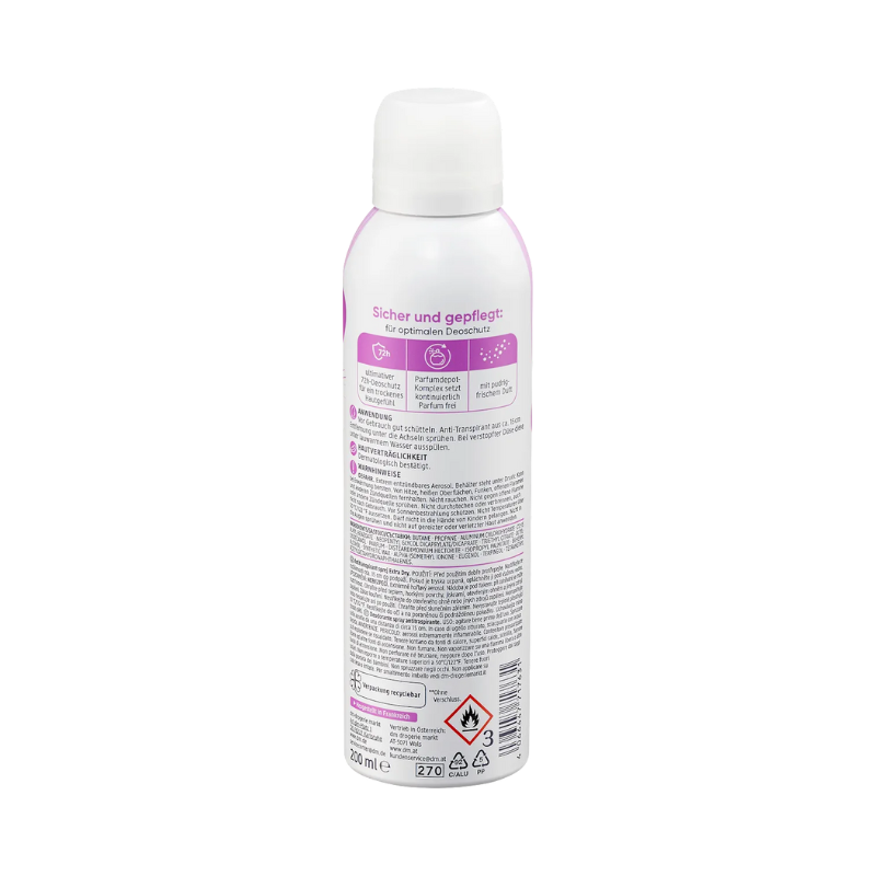 Antiperspirant Deospray Extra Dry – 200 ml
