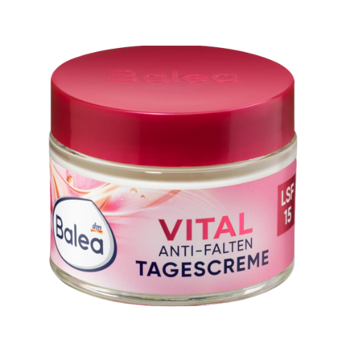 Balea Crème Visage Anti-Rides Vital SPF 15 – 50 ml