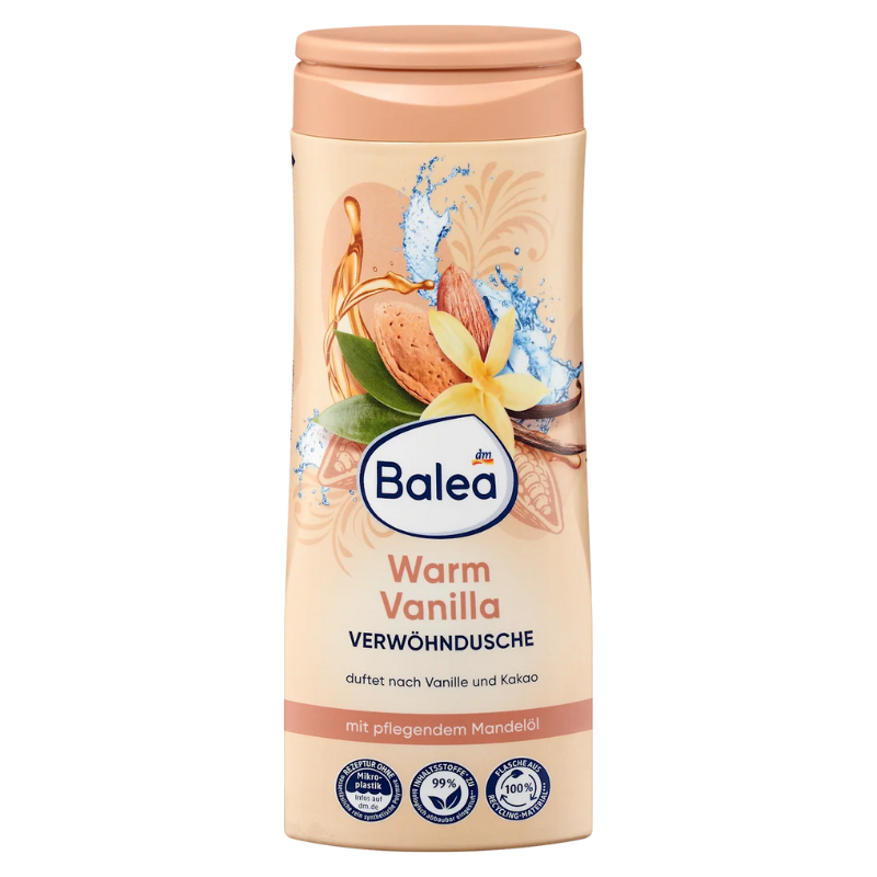 Balea - Gel douche chaud à la vanille, 300 ml