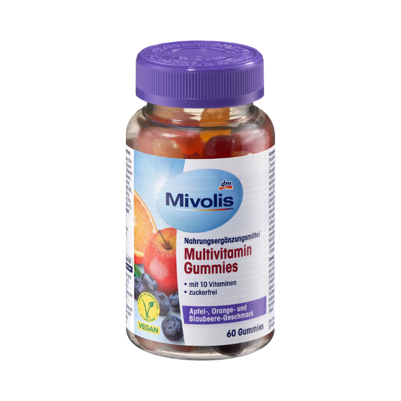 Gummies multivitaminés 60 pièces, 120 g