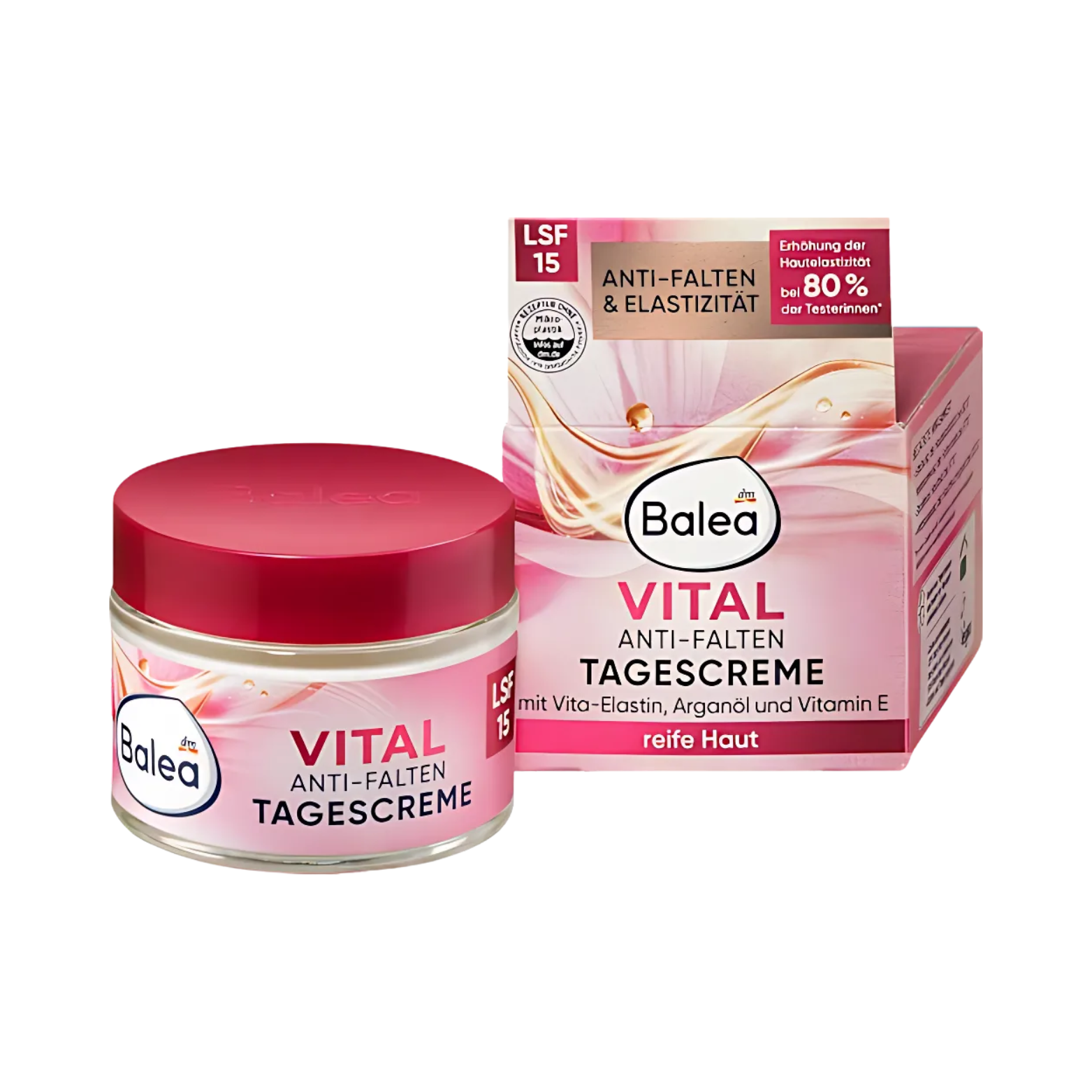 Balea Crème Visage Anti-Rides Vital SPF 15 – 50 ml
