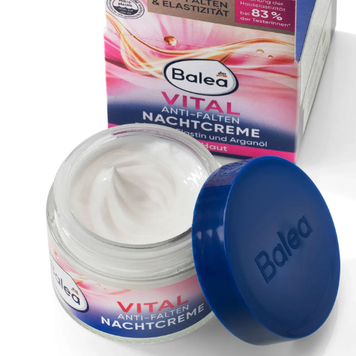 Balea Crème de Nuit Anti-Rides Vital – 50 ml