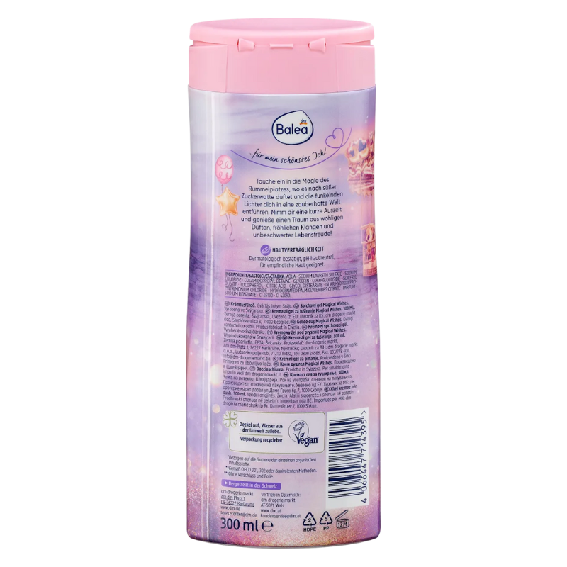 Balea - Gel douche Magical Wishes– 300 ml