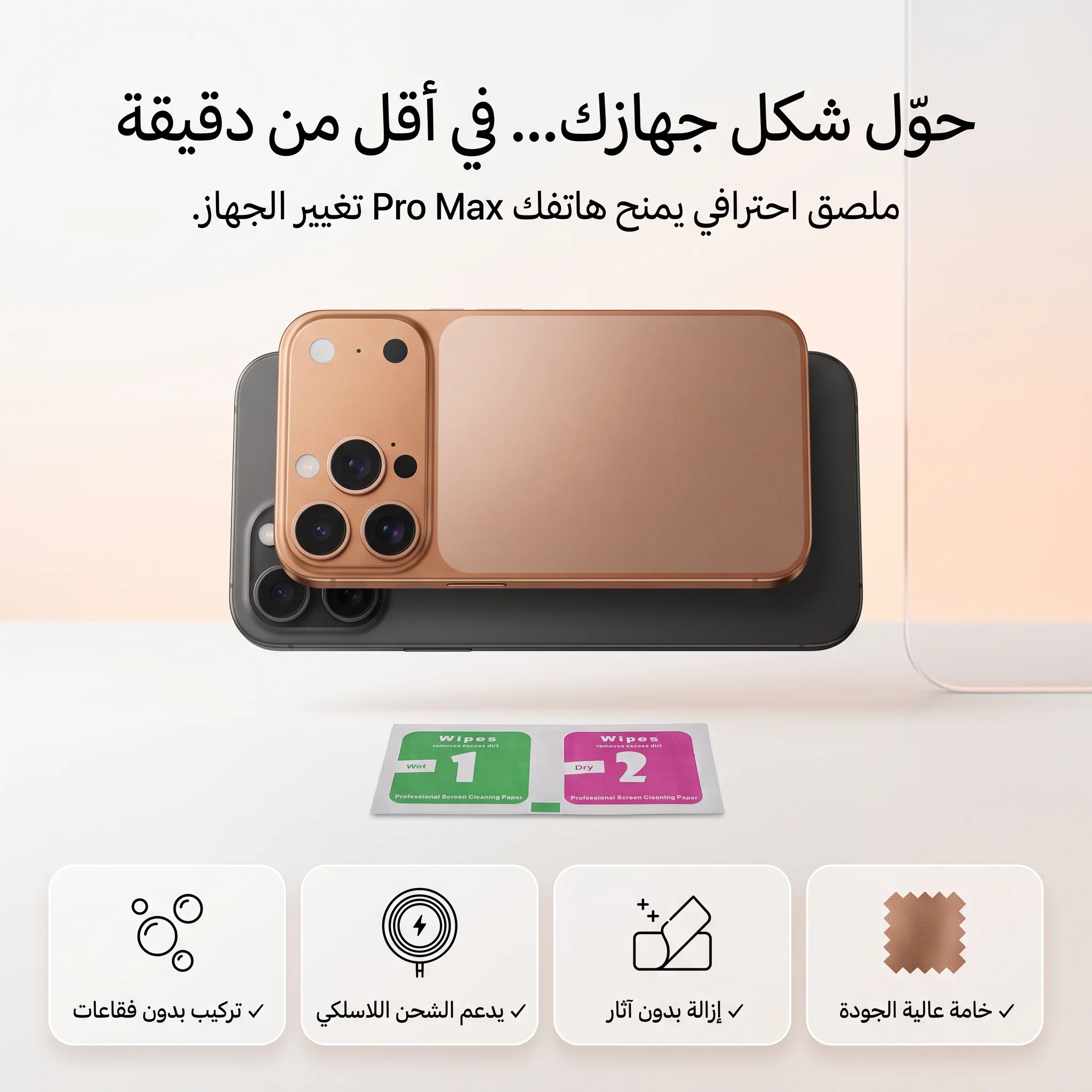 استيكر محول ل 17pro max