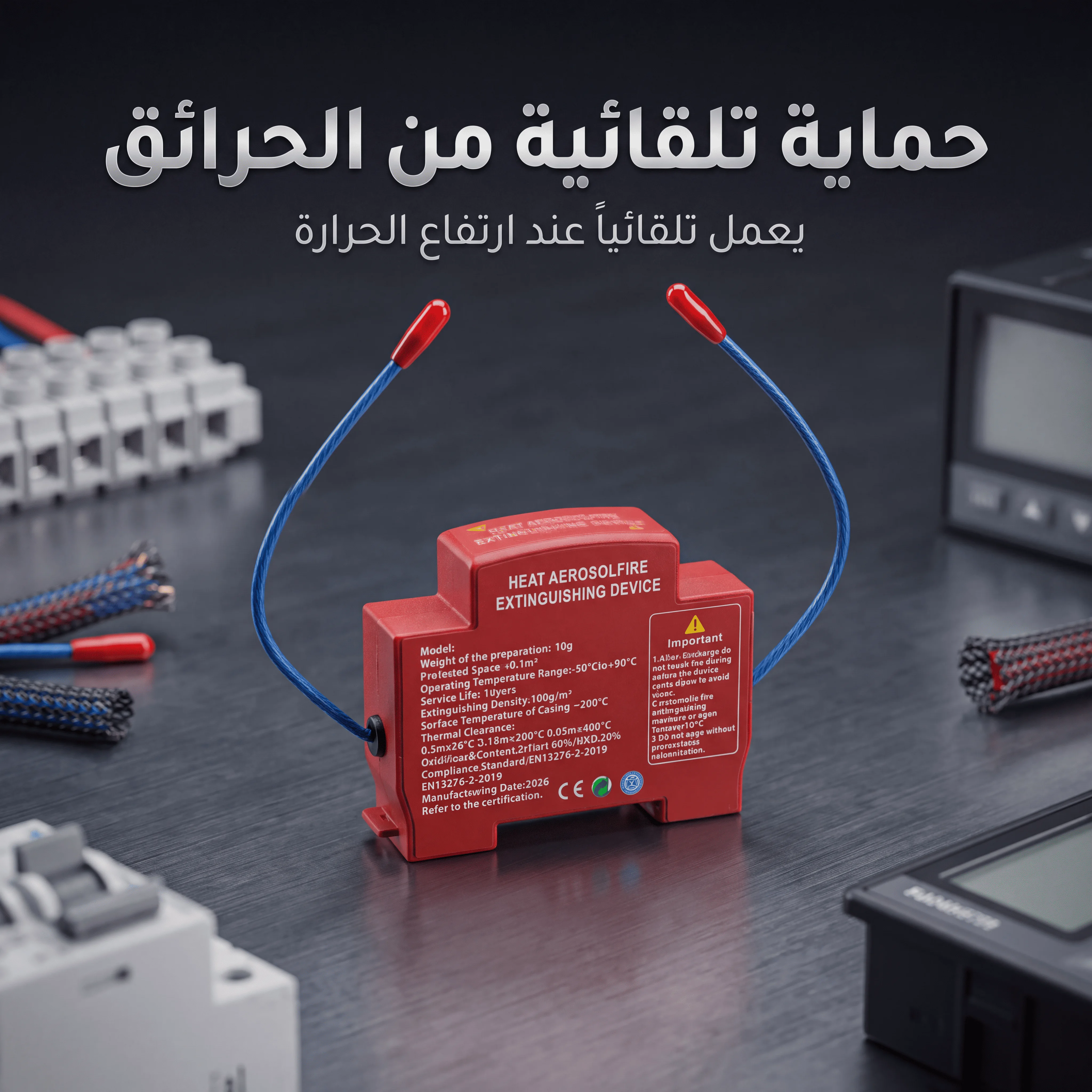 وحدة إخماد تلقائي CHRMSHDG