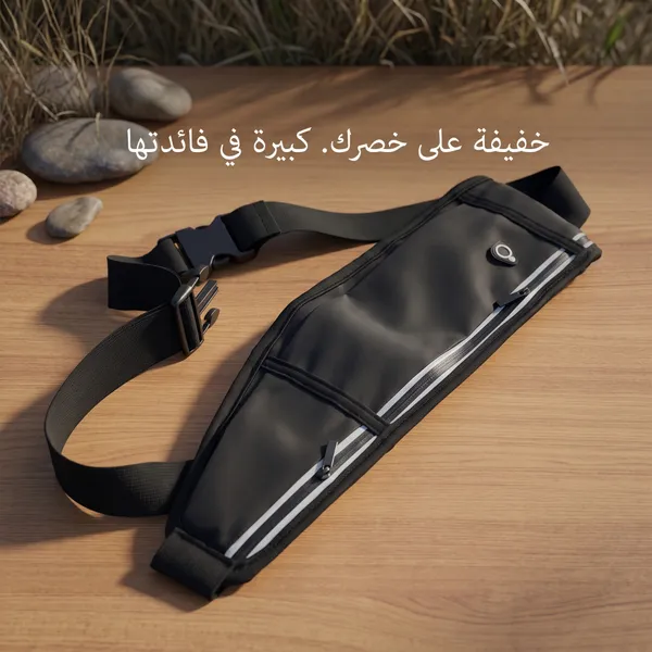 حقيبة خصر رياضية للجنسين، حامل نقود وهاتف