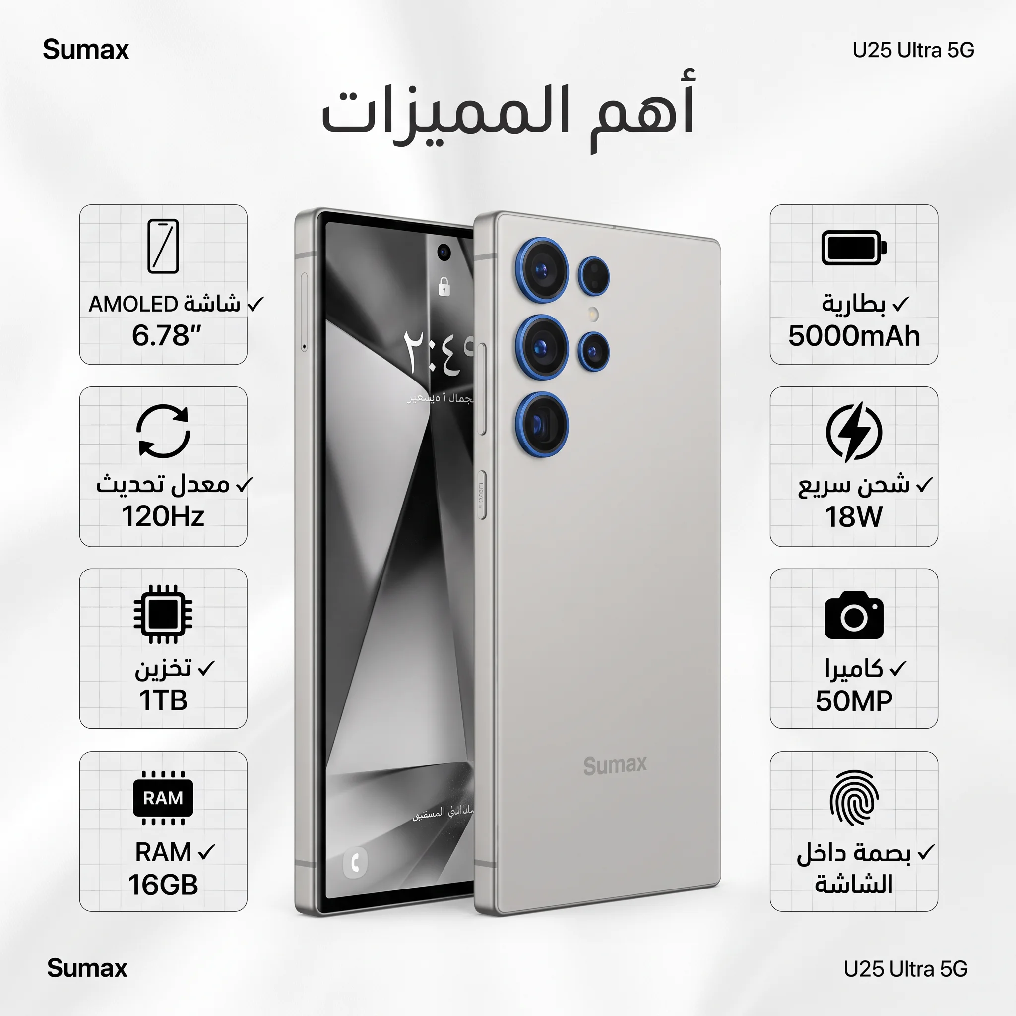 هاتف S25 (ضمان 6 اشهر )
