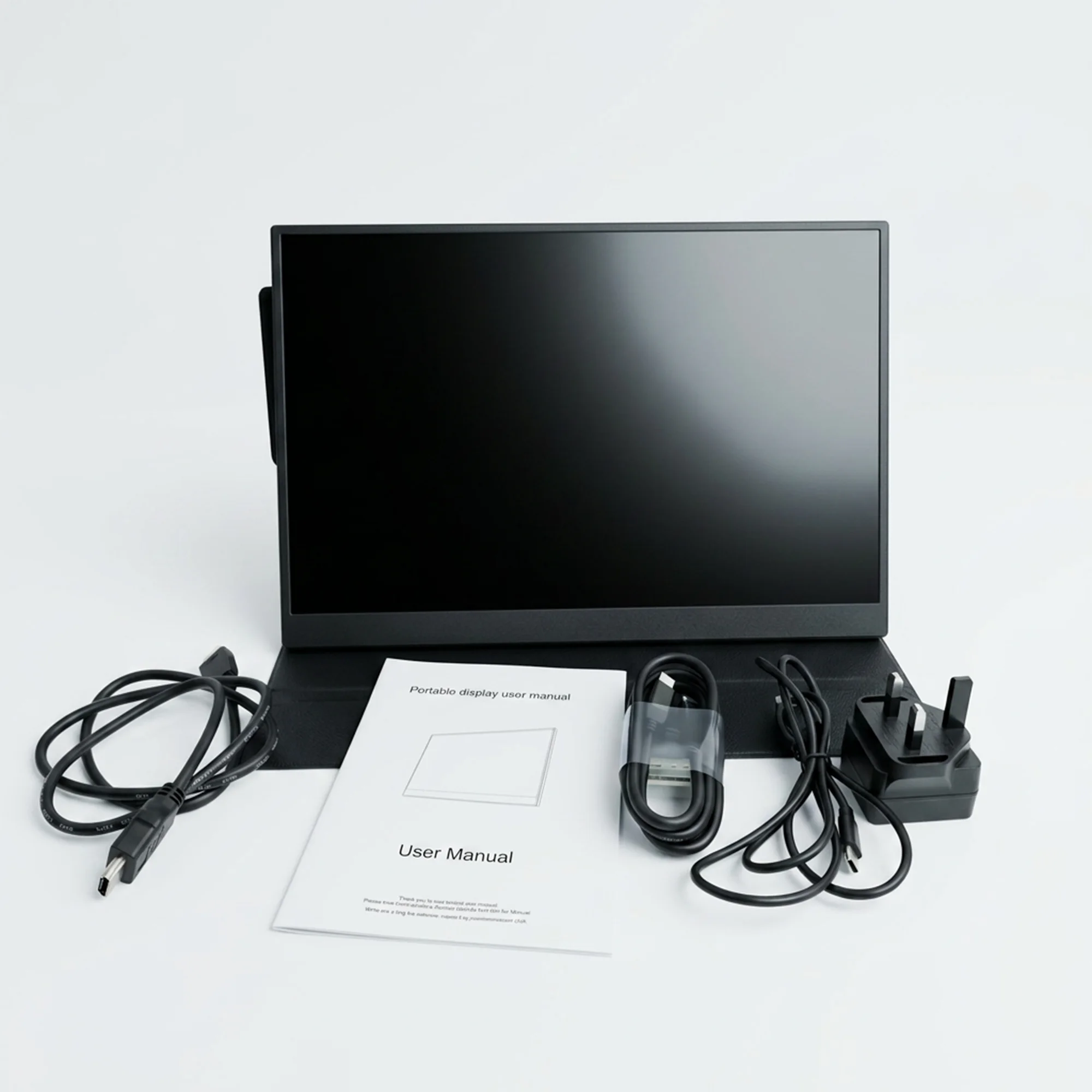 Portable Monitor Dual USB C HD 14 Inch