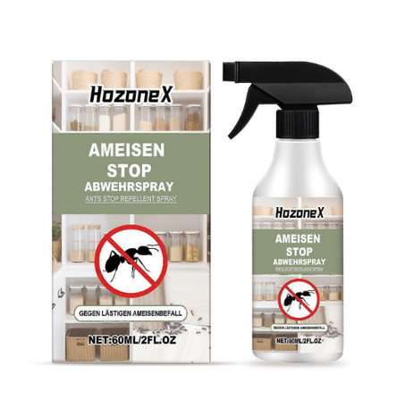 الرذاذ الآمن لطرد النمل دون قتله - "HOZONEX"