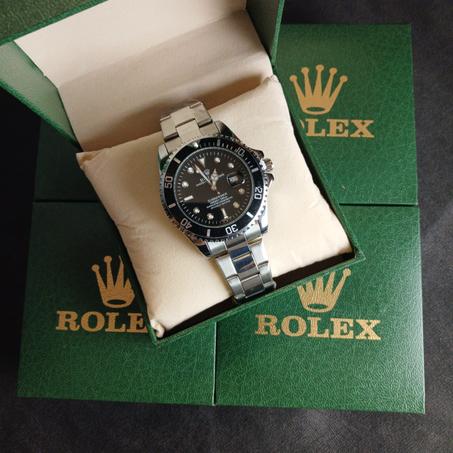ساعة رولكس رجال + علبة انيقة