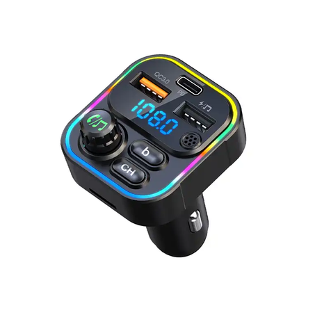 جهاز شحن الهاتف المحمول للسيارة، يتوافق مع جميع انواع الهواتف المحمولة، شحن سريع وامن، مزود بشريحة تعريف ذكية لتطابق التيار الذي يطلبه الجهاز ورقاقة ادارة الطاقة للحماية من درجة الحرارة العال