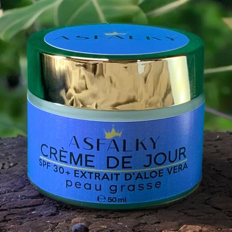 CRÈME DE JOUR, peau grasse