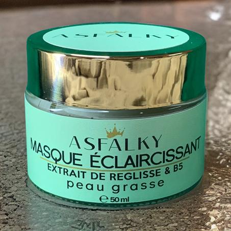 MASQUE ÉCLAIRCISSANT, peau grasse