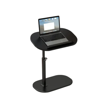 Adjustable Height C Shaped Side Table