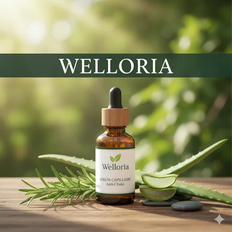 🌿سيروم ويلوريا الطبيعي لمكافحة تساقط الشعر  🌿