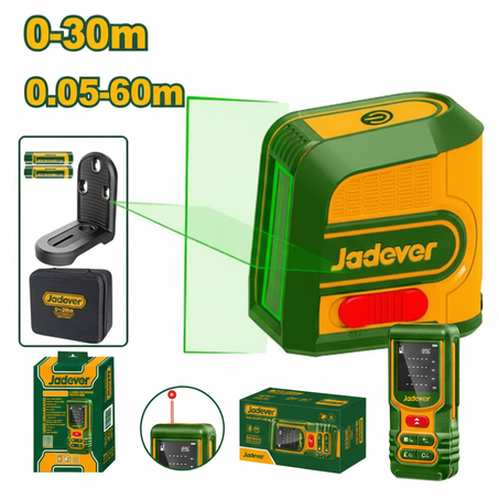 🔥  متر لازير + نيفو لازير من JADEVER… الدقة لي ما كتعرفش الغلط! 🔥