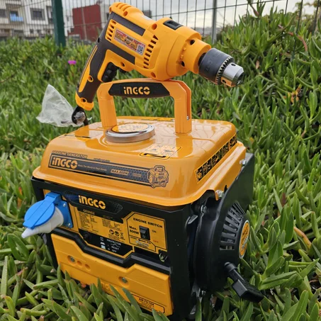 ⚡ مولد الكهرباء من INGCO – القوة بين يديك في أي مكان+ شنيور هدية 🎁