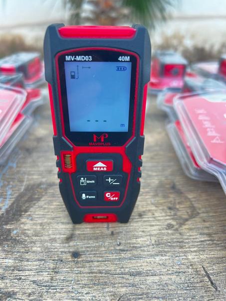 🔥 متر ليزري احترافي MAVOPLUS MV-MD03 (مدى 40 متر)