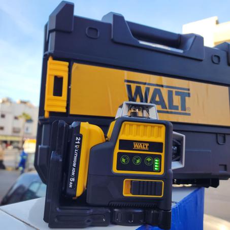 ضبط المستوى ما بقاش صعيب مع نيفو ليزر  WALT 3D القوي!