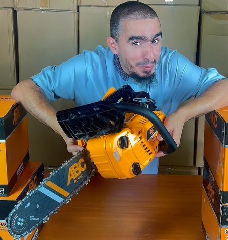 🪚 منشار البنزين ABC Power 2500: صغير فالحجم.. كبير فالقوة!