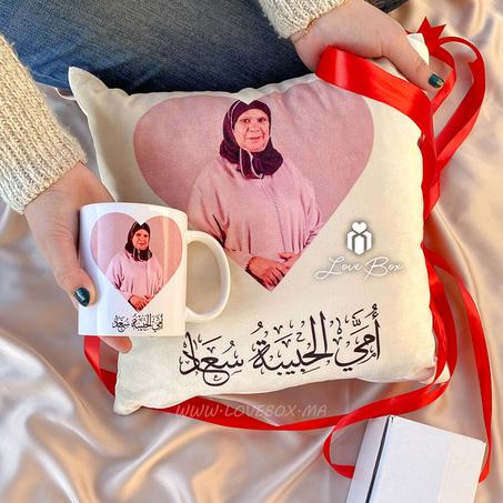Pack coussin + mug Maman